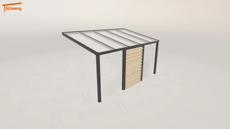 #DE Schweng Pultdachcarport S350 (ID yg2z3k)