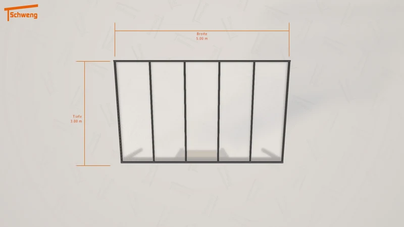 #DE Schweng Pultdachcarport S350 (ID yg2z3k)