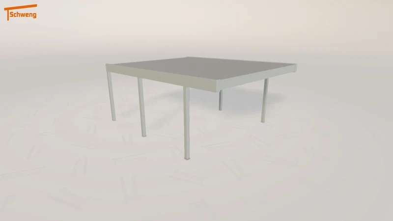 #DE Schweng Flachdachcarport C600 (ID 85yjxx) #MTG