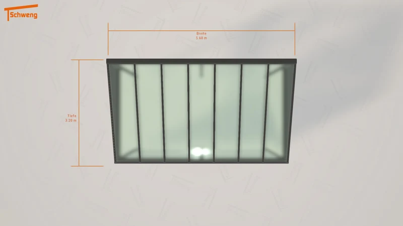 #DE Schweng Pultdachcarport S350 (ID zb499m) #MTG
