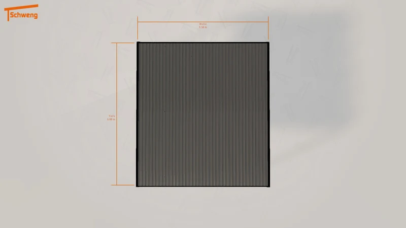 #DE Schweng Flachdachcarport C600 (ID 42kqyg) #MTG
