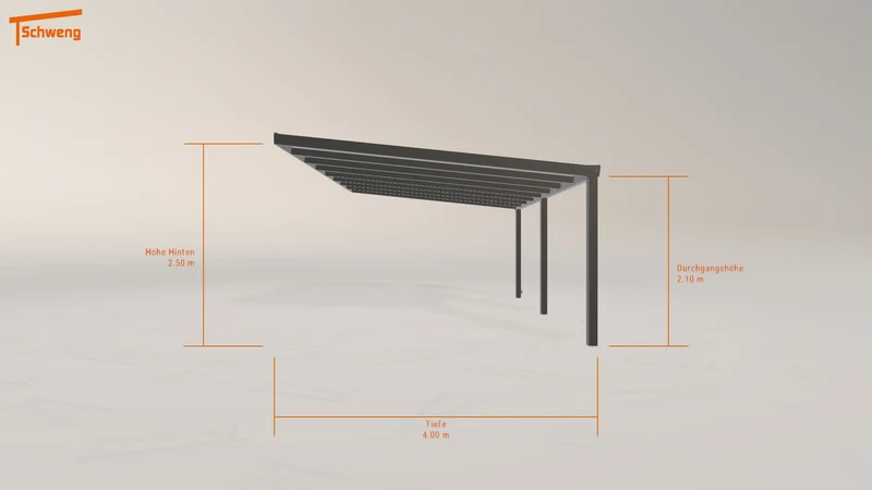 #DE Schweng Terrassenüberdachung S400 (ID n5n9wv)