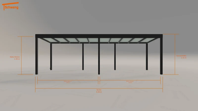 #DE Schweng Terrassenüberdachung S400 (ID 7795q8)