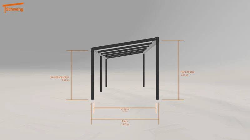#DE Schweng Pultdachcarport S350 (ID yg2yyr) #MTG