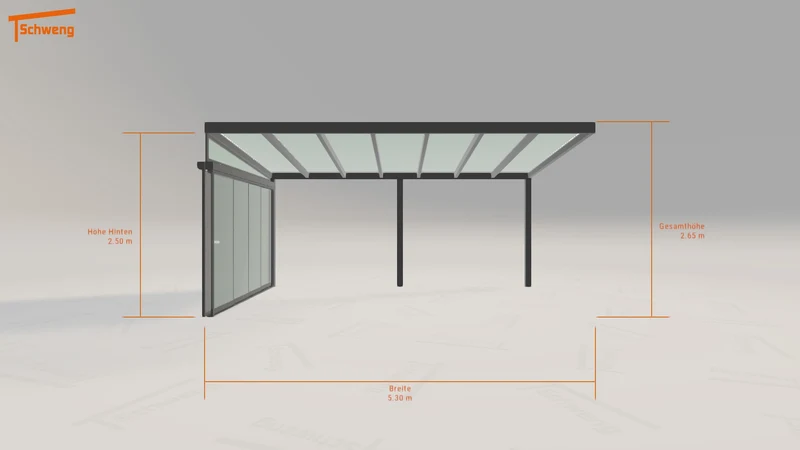 #AT Schweng Terrassenüberdachung S400 (ID zb4dp9)
