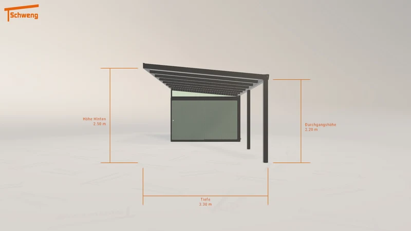 #AT Schweng Terrassenüberdachung S400 (ID zb4dp9)
