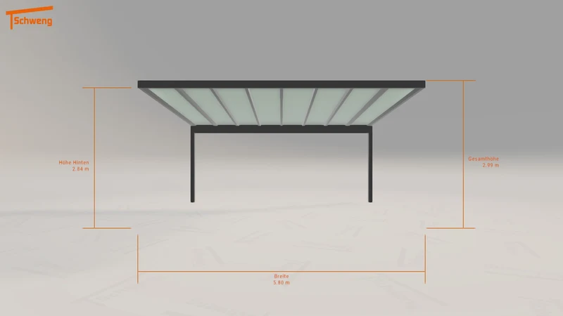 #DE Schweng Pultdachcarport S400 (ID jjn7v7) #MTG