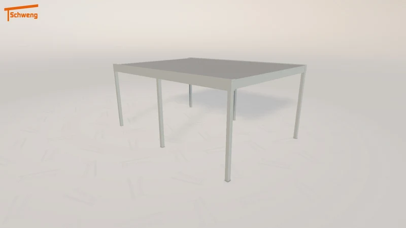 #DE Schweng Flachdachcarport C600+ (ID v4pbvx) #MTG