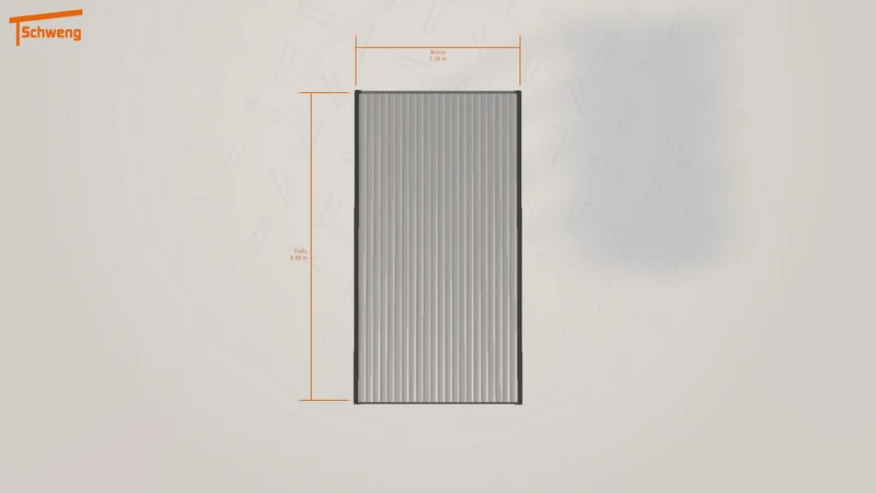 #DE Schweng Flachdachcarport C600 (ID yg22yv) #MTG