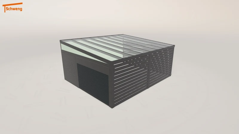 #DE Schweng Pultdachcarport S400 (ID rjk59z) #MTG