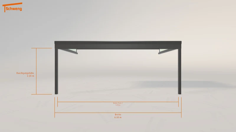 #DE Schweng Terrassenüberdachung S400 (ID 85yj8x)