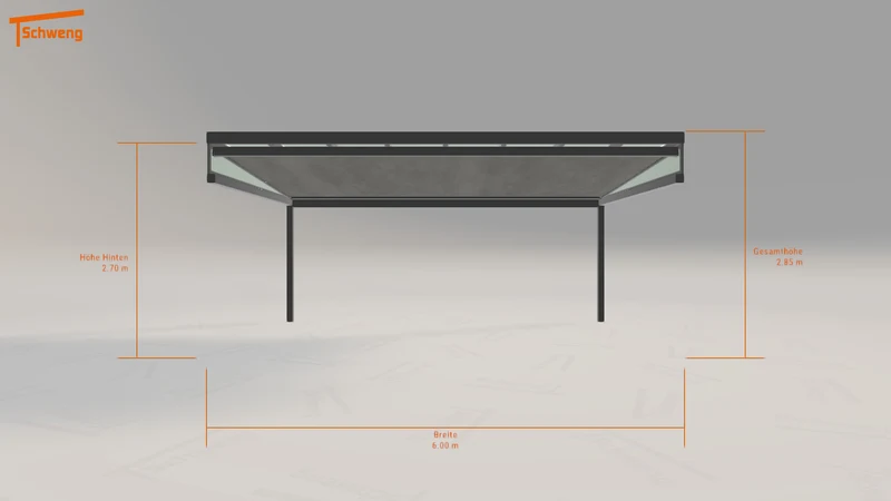 #DE Schweng Terrassenüberdachung S400 (ID 85yj8x)
