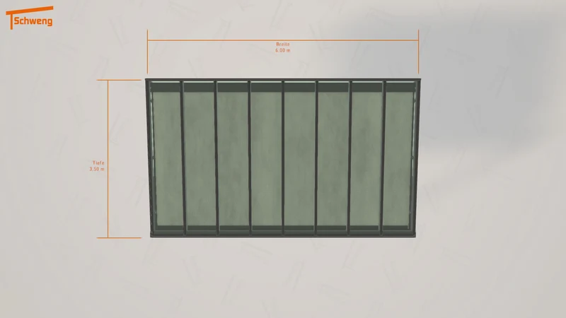 #DE Schweng Terrassenüberdachung S400 (ID 85yj8x)