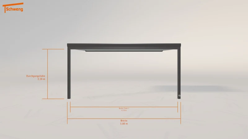 #DE Schweng Terrassenüberdachung S400 (ID 9w5r7q)