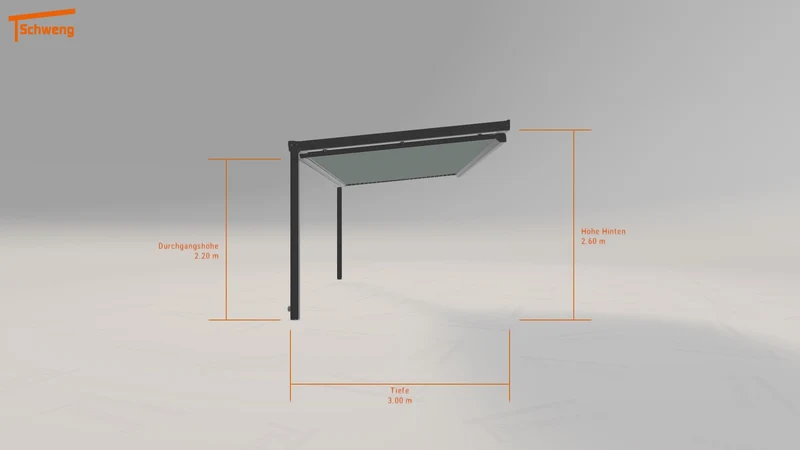 #DE Schweng Terrassenüberdachung S400 (ID 9w5r7q)