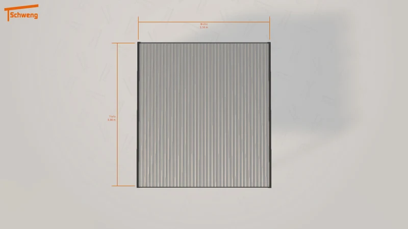 #DE Schweng Flachdachcarport C600 (ID bk7dmv)