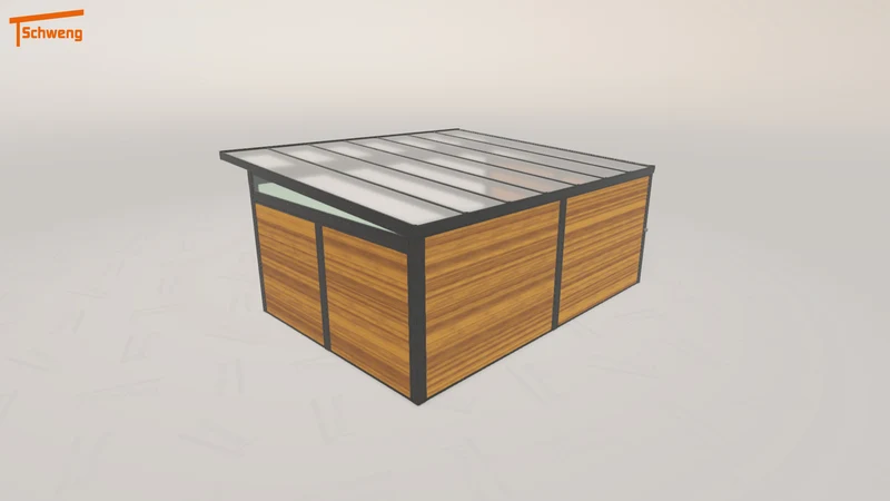 #DE Schweng Pultdachcarport S400 (ID mjqv2z) #MTG