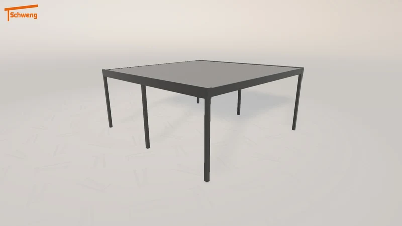 #DE Schweng Flachdachcarport C600 (ID bk7zgg)