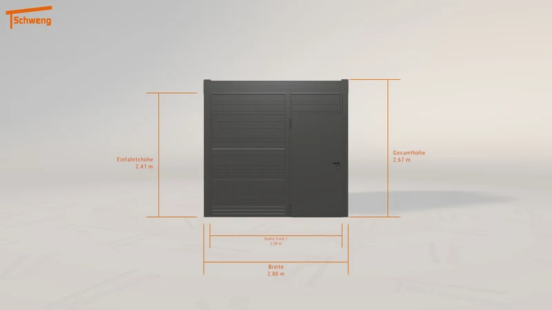 #CH Schweng Flachdachcarport C600 (ID 9w5jp8) #MTG