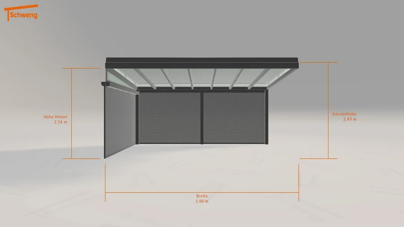 #DE Schweng Terrassenüberdachung S400 (ID dv8q93)