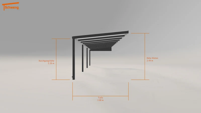 #DE Schweng Terrassenüberdachung S350 (ID pbd9g2)