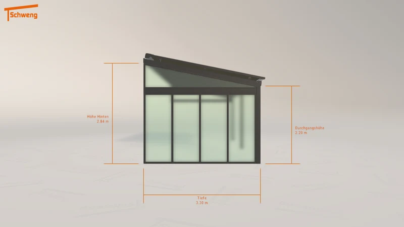 #DE Schweng Terrassenüberdachung S400 (ID 42k392)