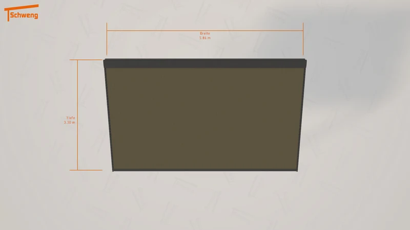 #DE Schweng Terrassenüberdachung S400 (ID 42k392)