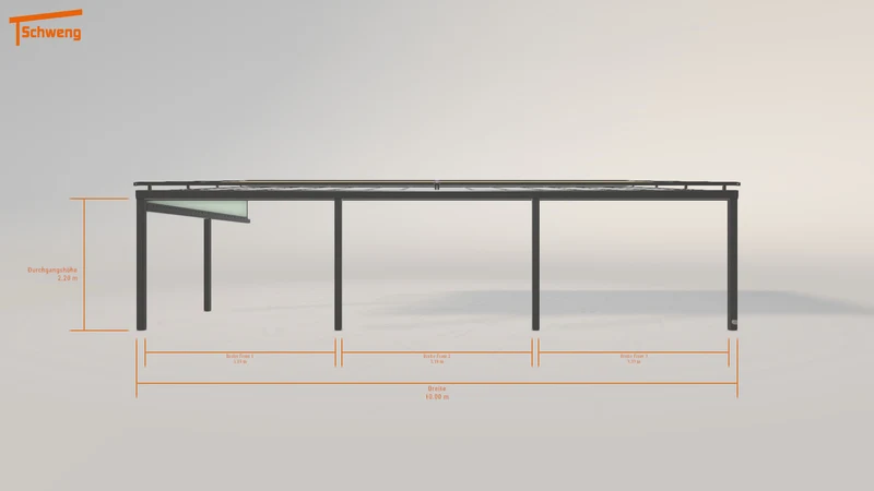 #DE Schweng Terrassenüberdachung S400 (ID n5nqzj)