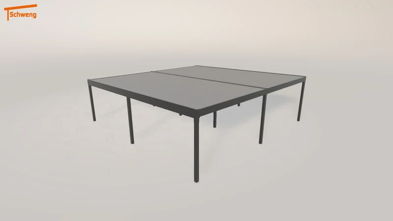 #DE Schweng Flachdachcarport C600 (ID mjqkyr)