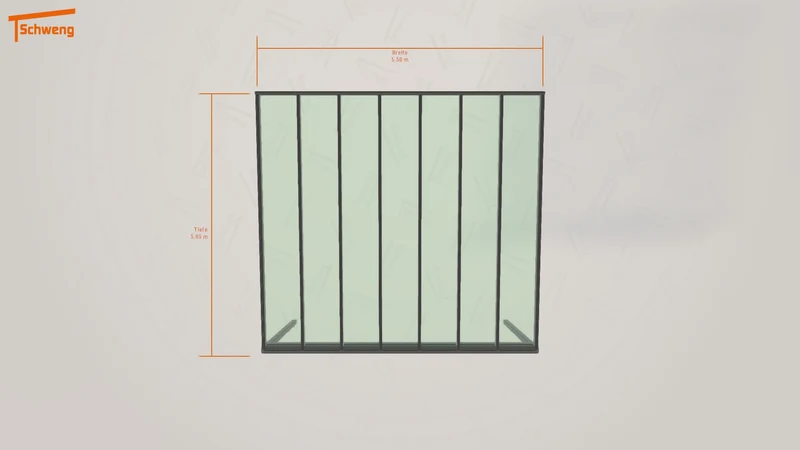 #DE Schweng Terrassenüberdachung S400 (ID 7792mp)