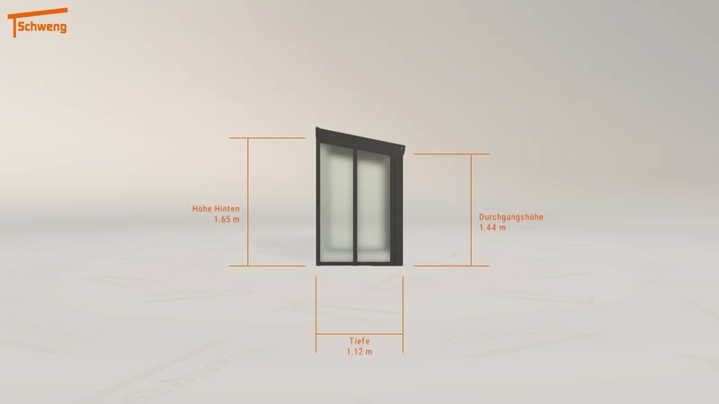 #DE Schweng Terrassenüberdachung S350 (ID g7zr8r)