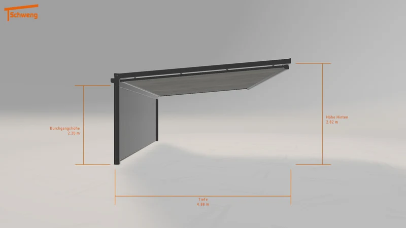 #DE Schweng Terrassenüberdachung S400 (ID w3p42g)