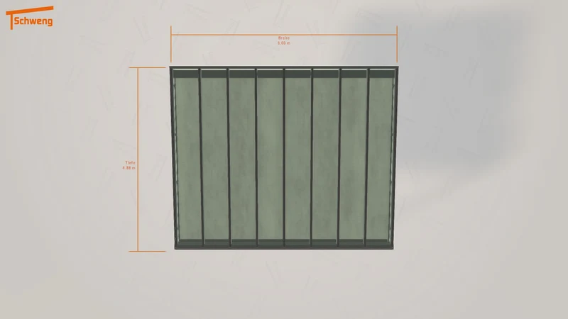 #DE Schweng Terrassenüberdachung S400 (ID 85yq9n)