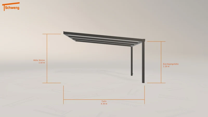 #DE Schweng Terrassenüberdachung S400 (ID v4pzjq)