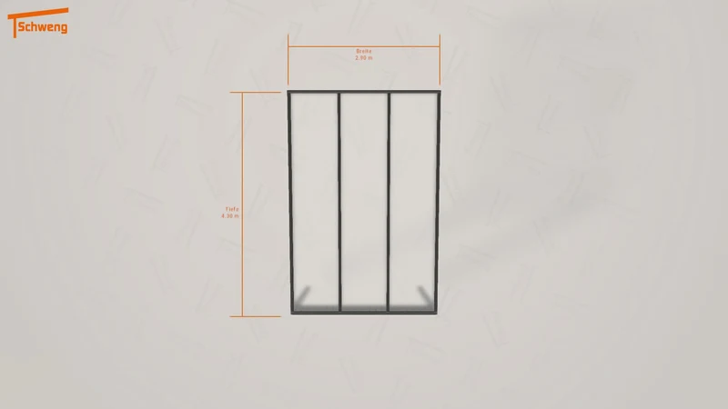 #DE Schweng Terrassenüberdachung S400 (ID v4pzjq)