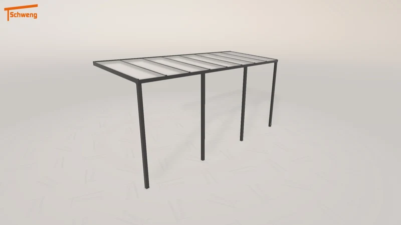 #DE Schweng Pultdachcarport S350 (ID rjkdr2)
