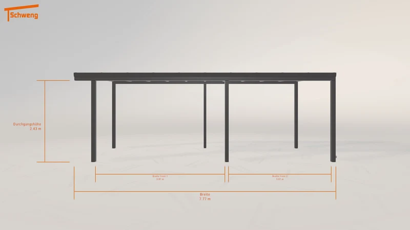 #DE Schweng Terrassenüberdachung S350 (ID g7z9p7)
