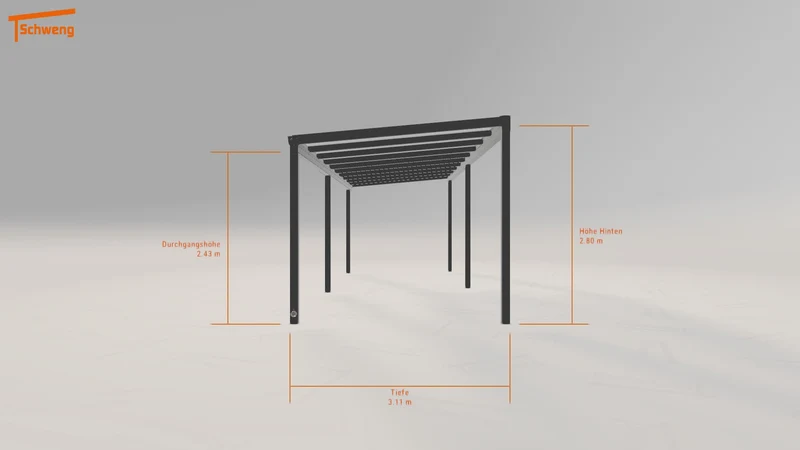 #DE Schweng Terrassenüberdachung S350 (ID g7z9p7)