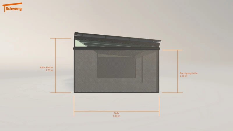 #AT Schweng Terrassenüberdachung S400 (ID zb49py)