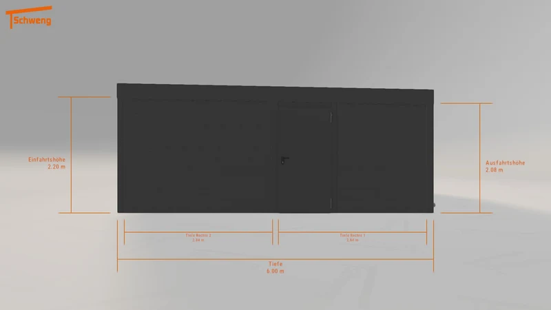 #DE Schweng Flachdachcarport C600 (ID w3pm3r) #MTG