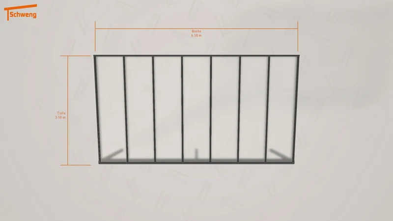 #DE Schweng Terrassenüberdachung S400 (ID dv8d5y)