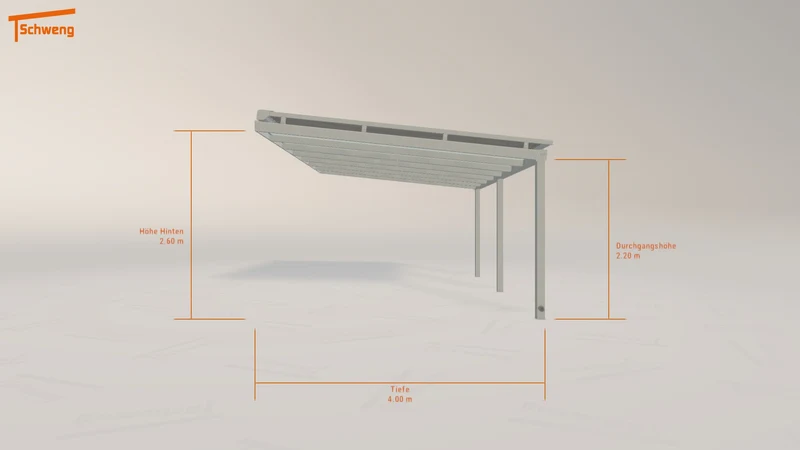 #DE Schweng Terrassenüberdachung S400 (ID 33kywx)