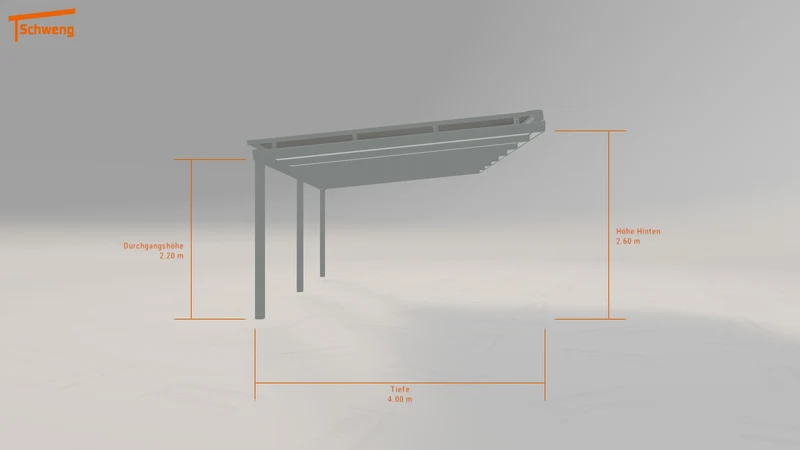 #DE Schweng Terrassenüberdachung S400 (ID 33kywx)