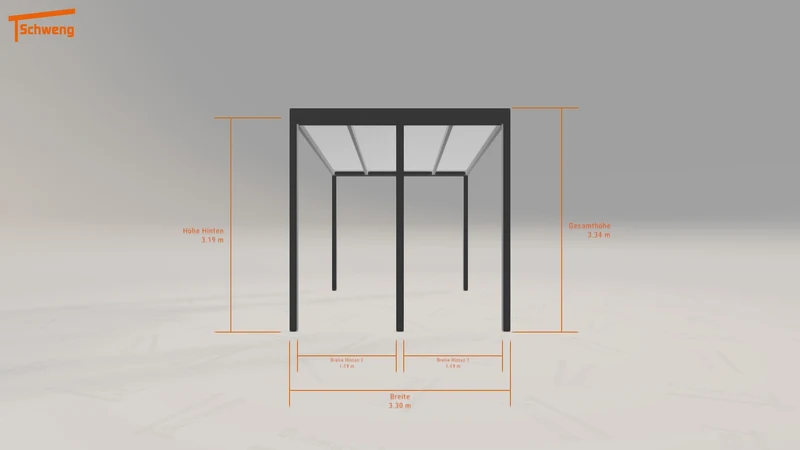 #AT Schweng Pultdachcarport S400 (ID n5nvd4)