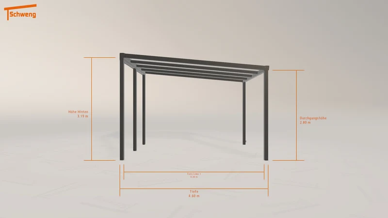 #AT Schweng Pultdachcarport S400 (ID n5nvd4)