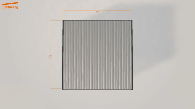 #DE Schweng Flachdachcarport C600 (ID 9w5j47) #MTG