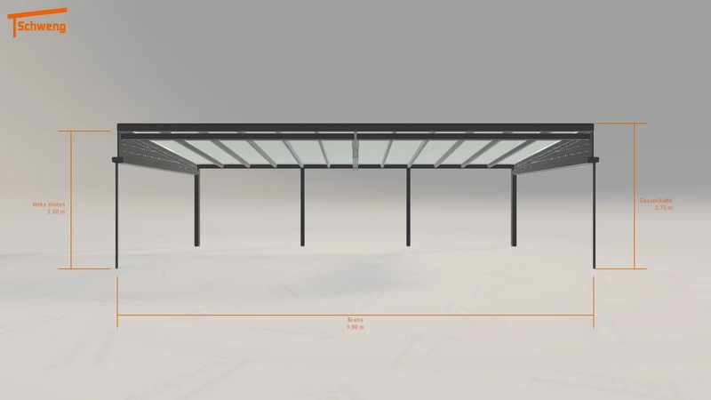 #DE Schweng Terrassenüberdachung S400 (ID jjn798)