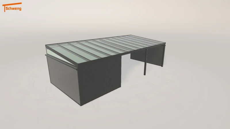 #DE Schweng Terrassenüberdachung S400 (ID 33kd89)