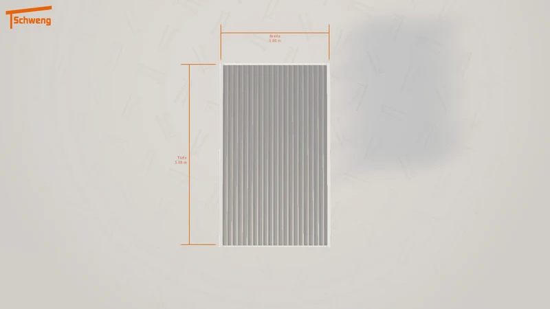 #DE Schweng Flachdachcarport C600 (ID n5nq3b) #MTG