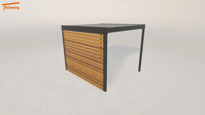 #DE Schweng Flachdachcarport C600 (ID bk7b85) #MTG